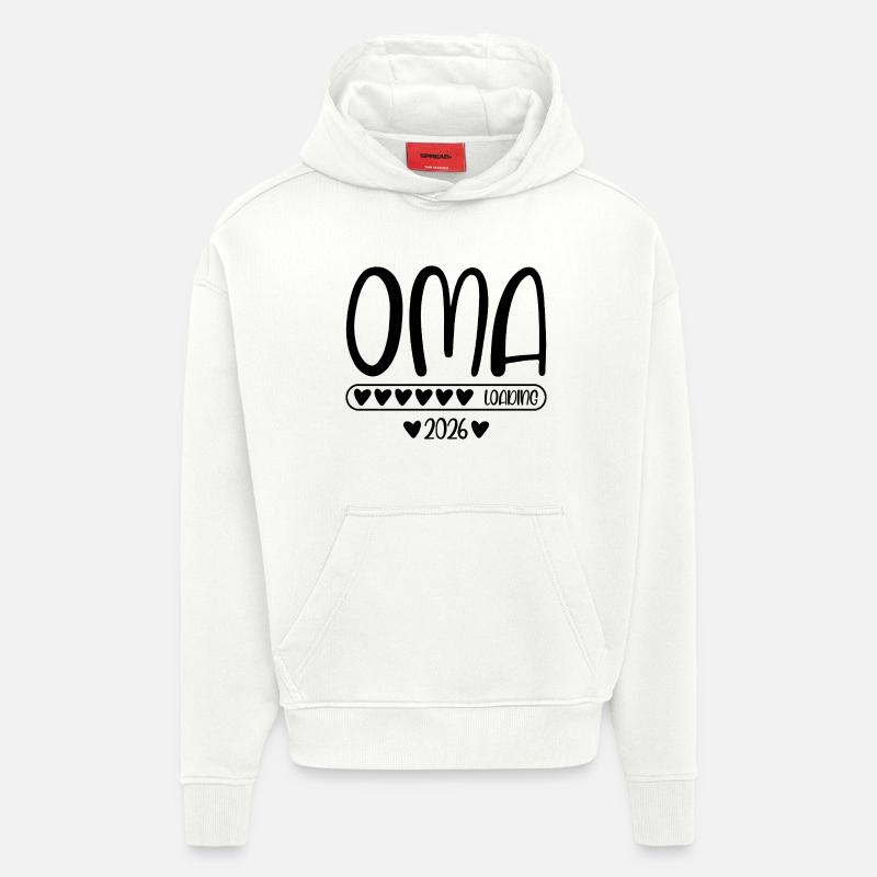 Oma 2026 loading - Hoodie- made by SPREAD  - OFF WHITE