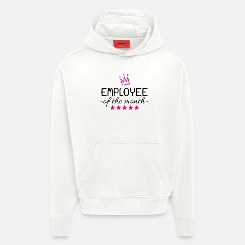 Mitarbeiter des Monats Geschenk - Hoodie- made by SPREAD  - OFF WHITE