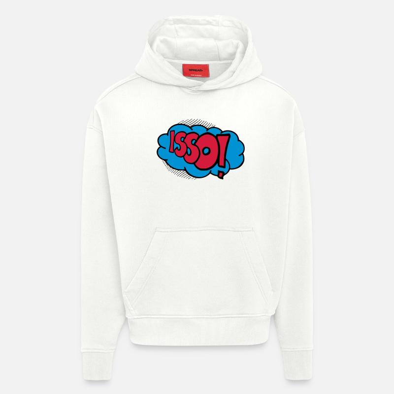 Isso! - Hoodie- made by SPREAD  - OFF WHITE