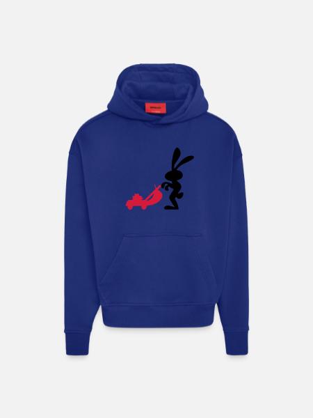tondre - Sweat à capuche bio épais oversize fabriqué en UE - OFF WHITE