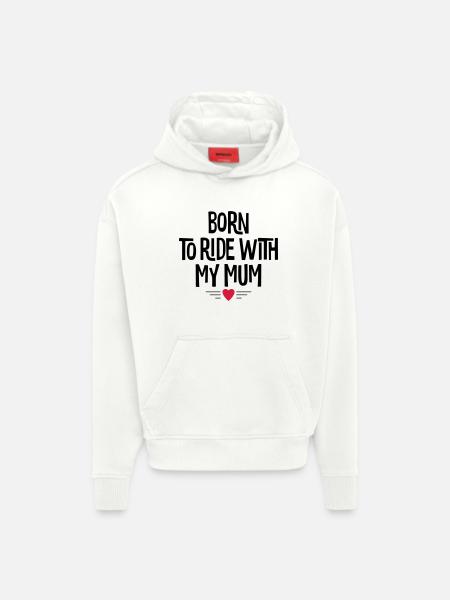 Pferdesprüche - Hoodie- made by SPREAD  - OFF WHITE