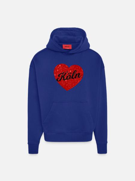 Kölsche's heart - Hoodie- made by SPREAD  - OFF WHITE