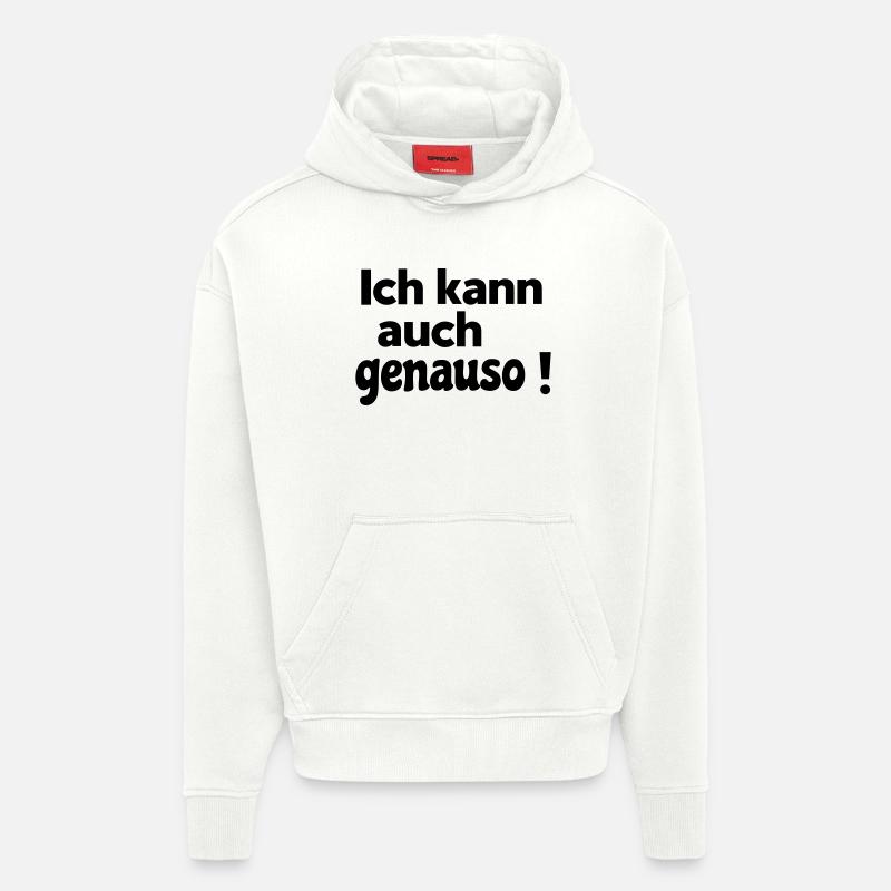 tout comme - Sweat à capuche bio épais oversize fabriqué en UE - OFF WHITE