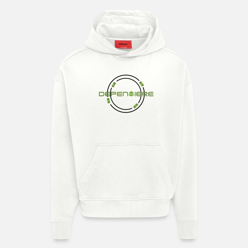 Spender - Hoodie- made by SPREAD  - OFF WHITE
