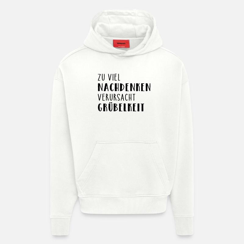 Brooding - Hoodie- made by SPREAD  - OFF WHITE