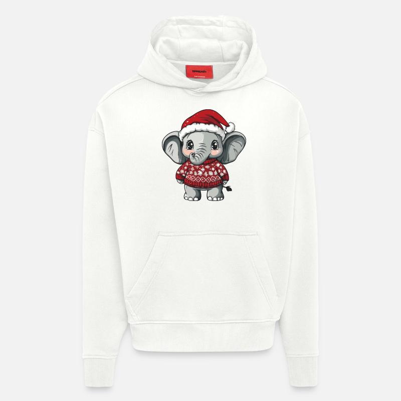 Mammoth Christmas Comic - Hoodie- made by SPREAD - OFF WHITE