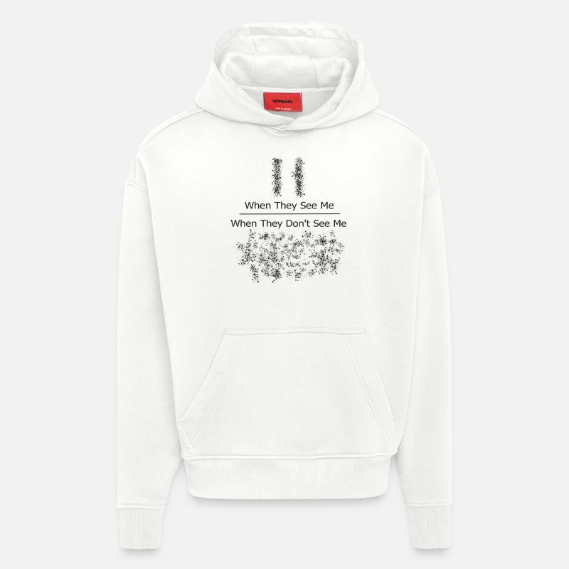 Quantité - Sweat à capuche bio épais oversize fabriqué en UE - OFF WHITE
