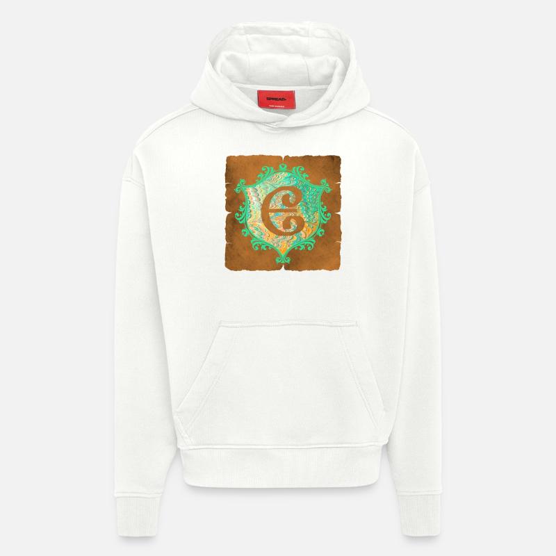 E 36 e - Hoodie- made by SPREAD  - OFF WHITE
