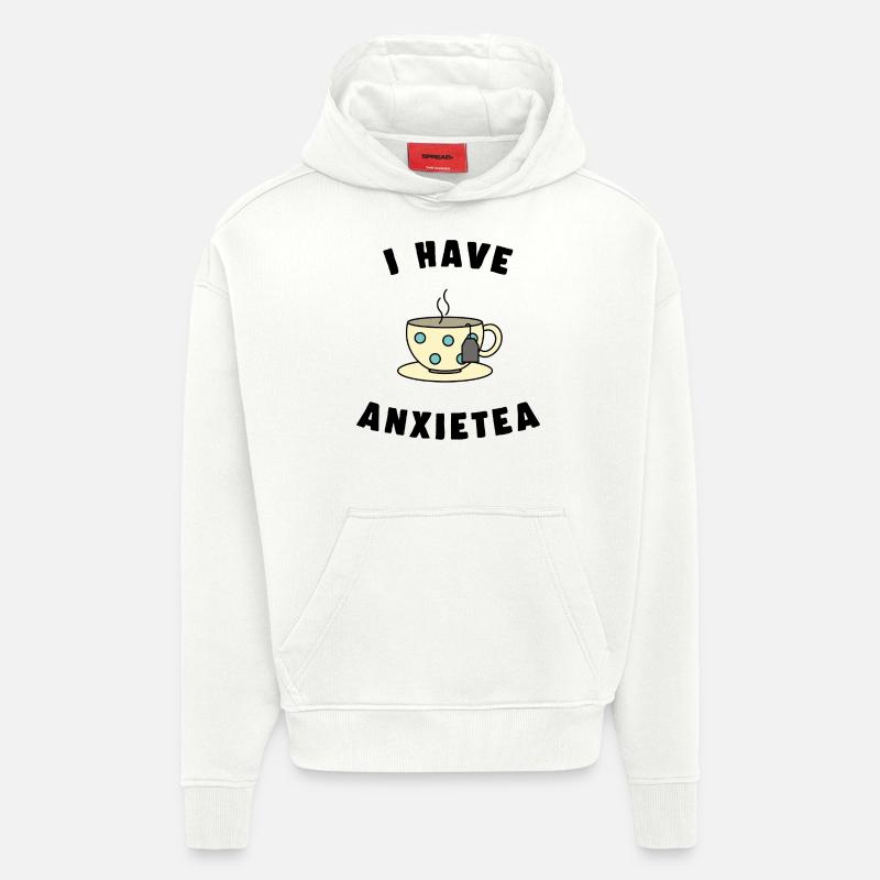 Ich habe ANXIETEA Tee - Hoodie- made by SPREAD  - OFF WHITE