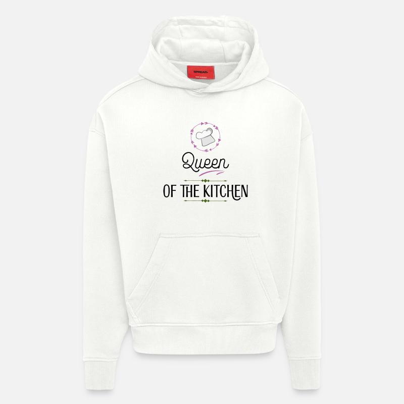 Kochen - Hoodie- made by SPREAD - OFF WHITE