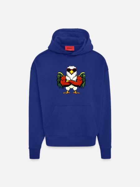 Adler Fitness - Hoodie- made by SPREAD - OFF WHITE