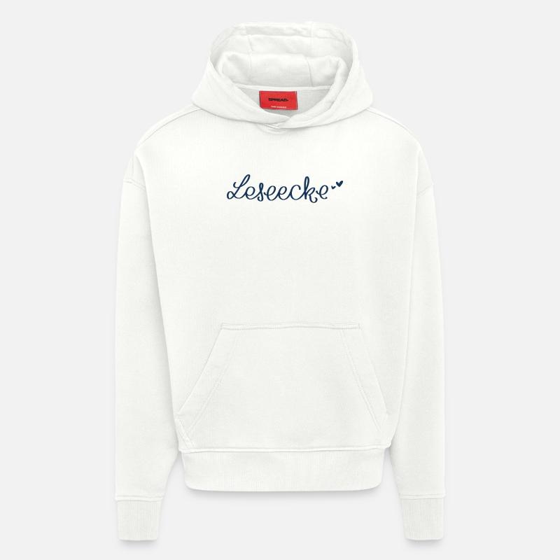 Leseecke mit Herz - Hoodie- made by SPREAD - OFF WHITE