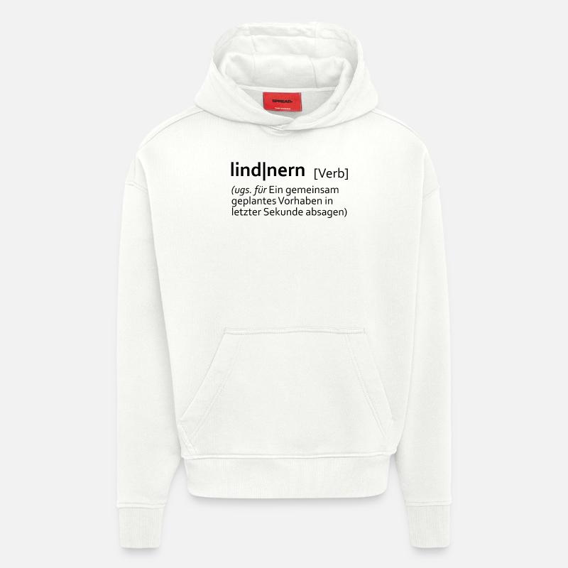 lindnern - Hoodie- made by SPREAD  - OFF WHITE
