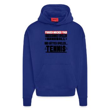 Tennis / Lustiges tennis T-Shirt - Hoodie- made by SPREAD  - OFF WHITE - Vorne