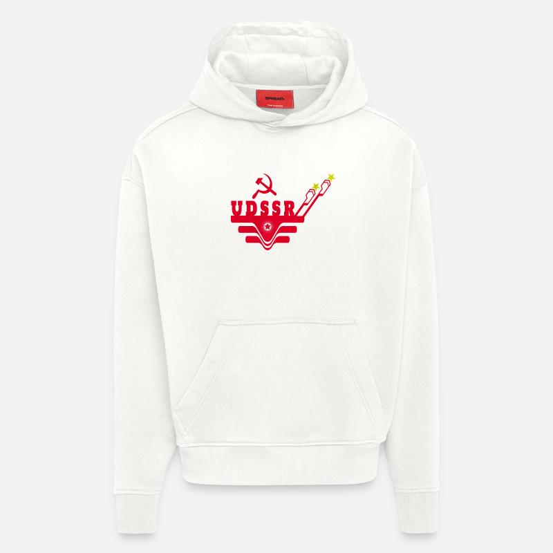 UDSSR / Geschenk / Geschenkidee - Hoodie- made by SPREAD  - OFF WHITE