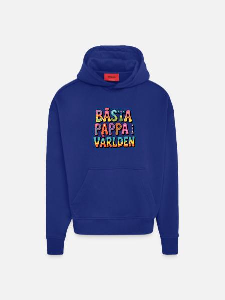 Bästa pappa i världen - Hoodie- made by SPREAD - OFF WHITE