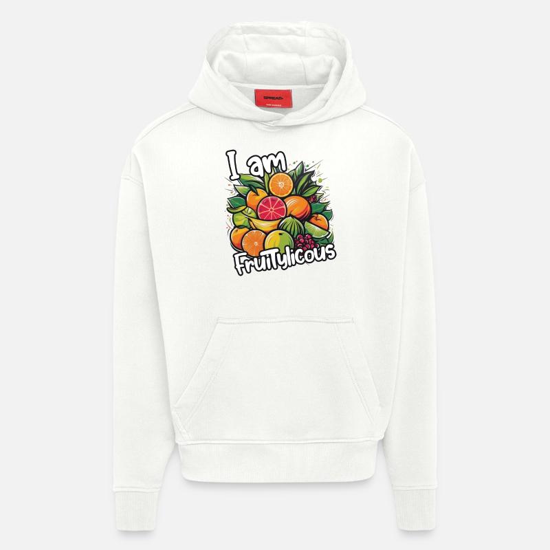 Fruity Licious: A Fruity Statement - Hoodie- made by SPREAD  - OFF WHITE