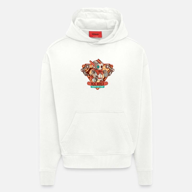 Real world coding challenge - Hoodie- made by SPREAD  - OFF WHITE
