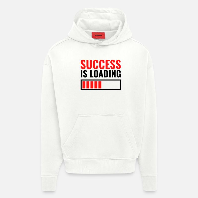 Success is loading personalisiertes Geschenk - Hoodie- made by SPREAD  - OFF WHITE