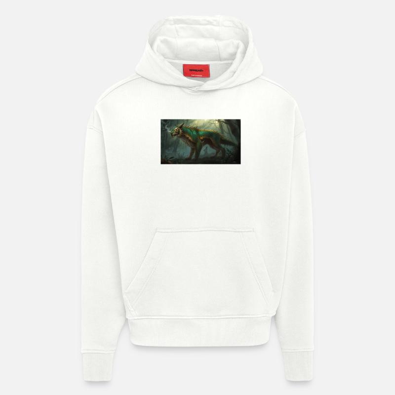 Drachentiger 2 - Hoodie- made by SPREAD  - OFF WHITE