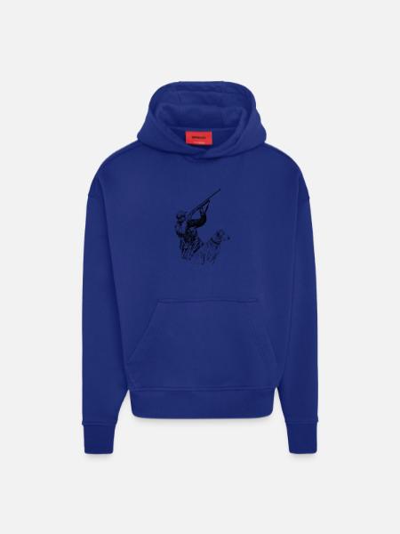Hunter - Hoodie- made by SPREAD  - OFF WHITE