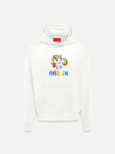 Aaron unicorn - Hoodie- made by SPREAD - OFF WHITE