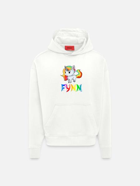 Fynn Unicorn - Hoodie- made by SPREAD - OFF WHITE