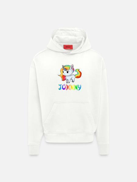 Unicorn Johnny - Hoodie- made by SPREAD - OFF WHITE