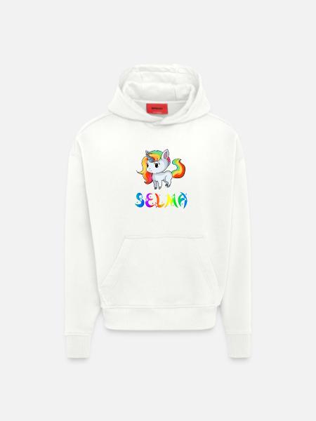 Unicorn Selma - Sweat à capuche bio épais oversize fabriqué en UE - OFF WHITE