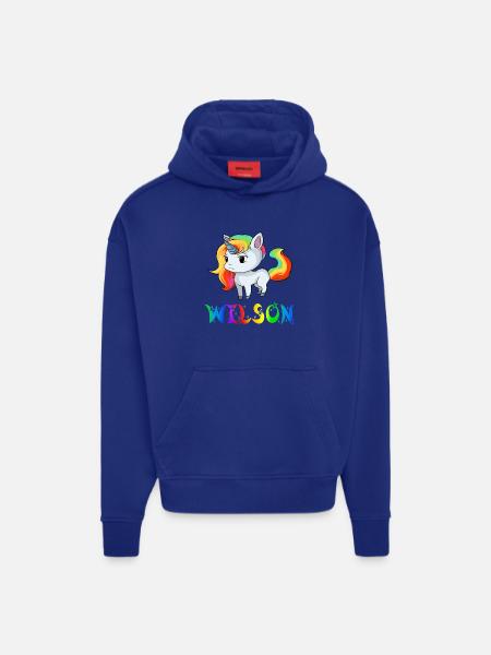 Einhorn Wilson - Hoodie- made by SPREAD  - OFF WHITE
