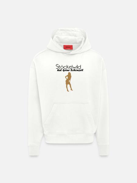 Stöckelwild - Hoodie- made by SPREAD - OFF WHITE