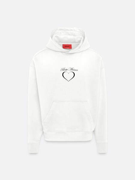 Beste Mama - Hoodie- made by SPREAD - OFF WHITE