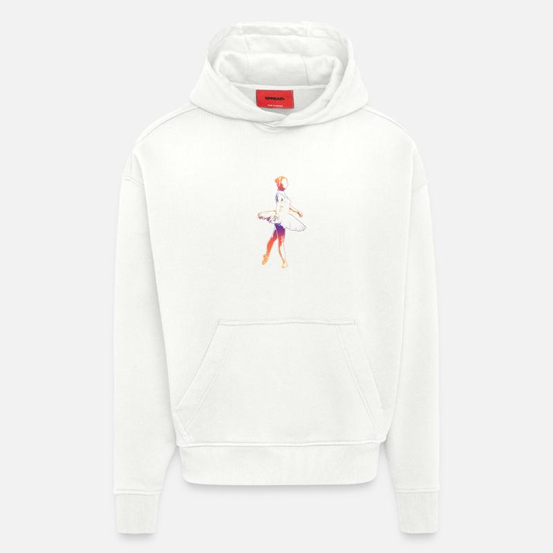 Ballett Tanz - Hoodie- made by SPREAD  - OFF WHITE