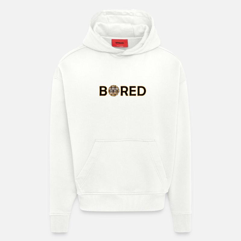 bored - Hoodie- made by SPREAD  - OFF WHITE