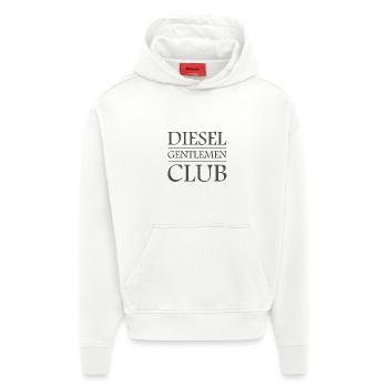 Motorsport - Sweat à capuche bio épais oversize fabriqué en UE - OFF WHITE - Devant