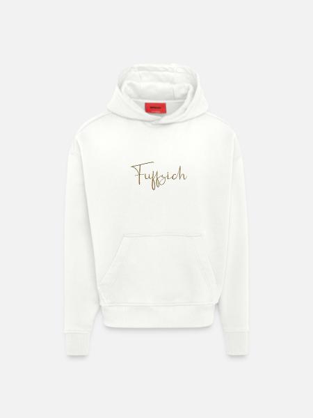 fuffzich - Hoodie- made by SPREAD - OFF WHITE