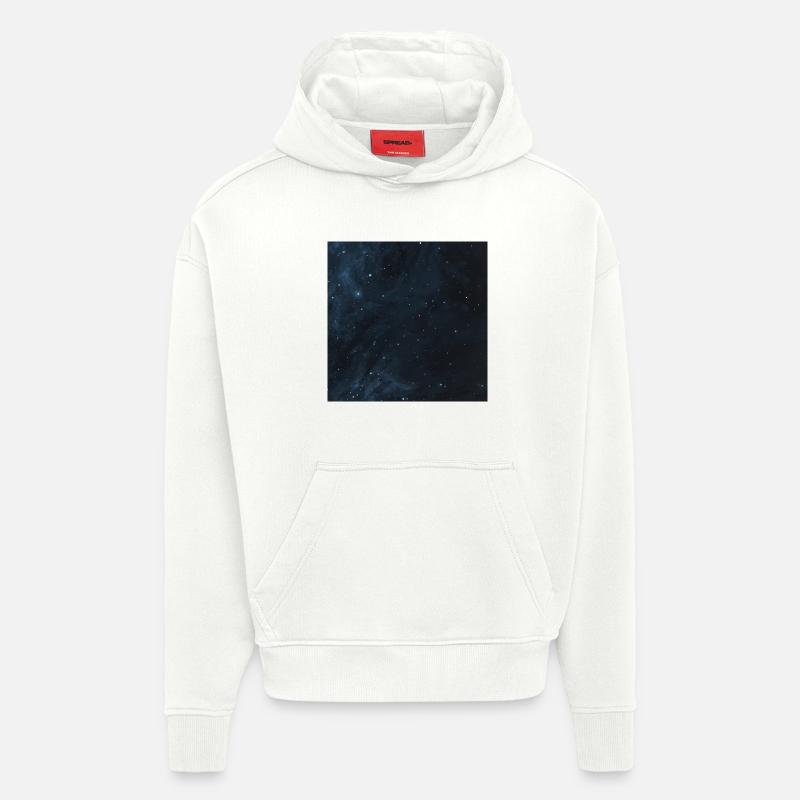 Starry sky pattern - Hoodie- made by SPREAD  - OFF WHITE