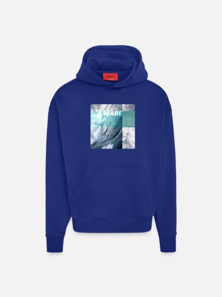 MARE – the sea is calling - Hoodie- made by SPREAD - OFF WHITE