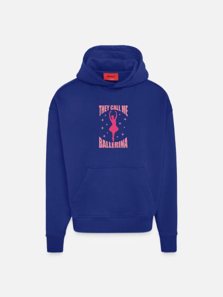 Ballet dancer - Hoodie- made by SPREAD  - OFF WHITE