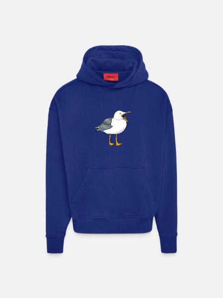 Seagull - Seagull - Hoodie- made by SPREAD - OFF WHITE