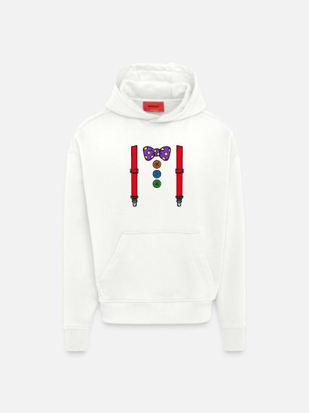 Costume Clown Carnival Carnival - Hoodie- made by SPREAD - OFF WHITE