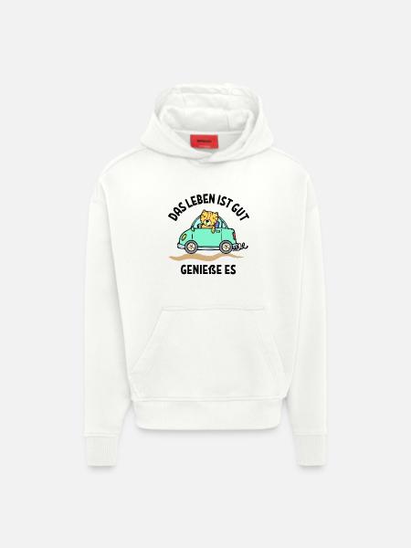 Auto Statement Autofahren Autofahrer Wagen - Hoodie- made by SPREAD  - OFF WHITE