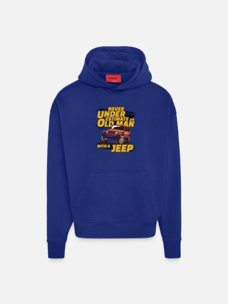Funny Legendary Man - Hoodie- made by SPREAD  - OFF WHITE