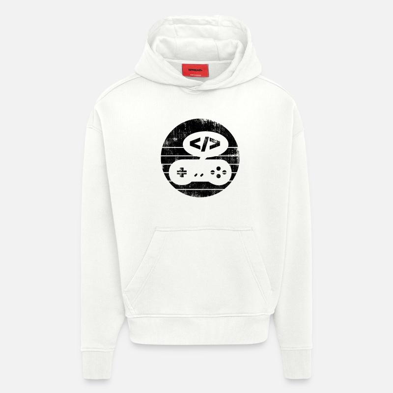 Videospiel Programmierer - Hoodie- made by SPREAD  - OFF WHITE