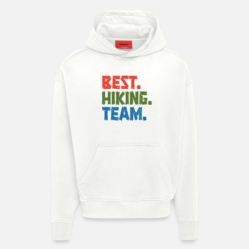 Hiking Hikers Statement Mountaineering Nature - Hoodie- made by SPREAD  - OFF WHITE