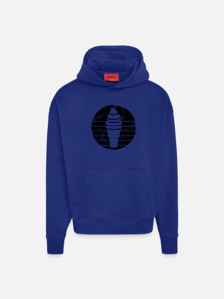 Cornet - Sweat à capuche bio épais oversize fabriqué en UE - OFF WHITE