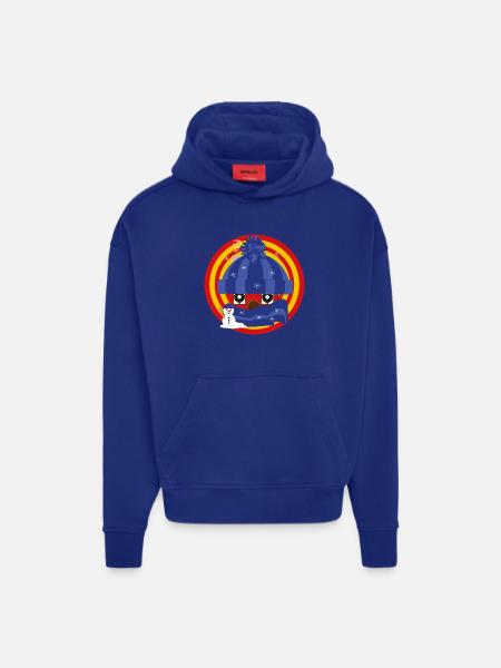 Häuschens Plausch im Winter - Hoodie- made by SPREAD - OFF WHITE