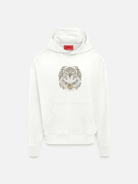 Golden eagle - Hoodie- made by SPREAD - OFF WHITE