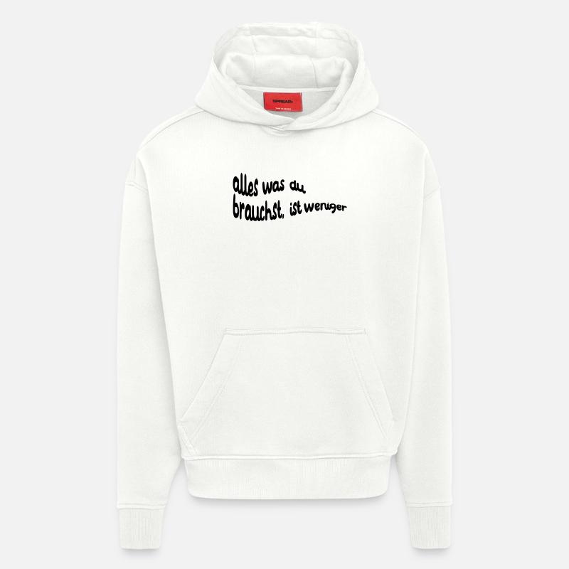 Umweltschützer Umwelt Statement Erde Umweltschutz - Hoodie- made by SPREAD - OFF WHITE