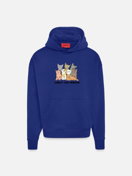 Katze Haustiere Statement Lieblingstier Heimtier - Hoodie- made by SPREAD - OFF WHITE